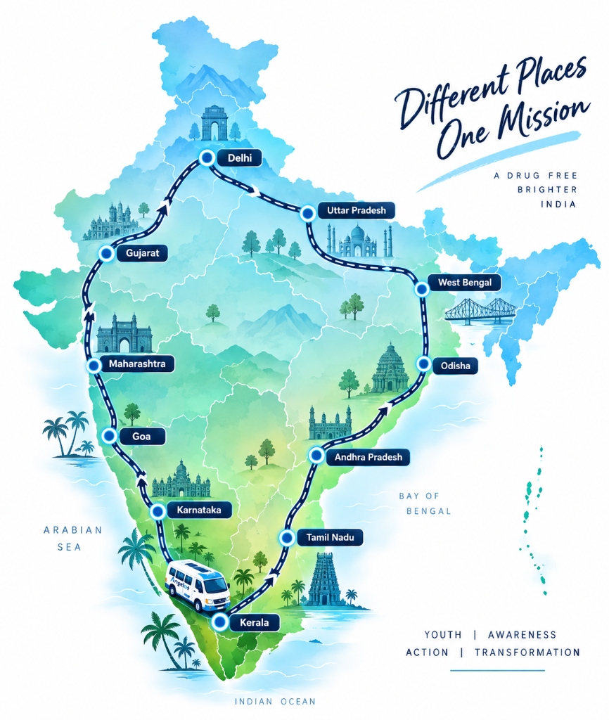Different Places One Mission